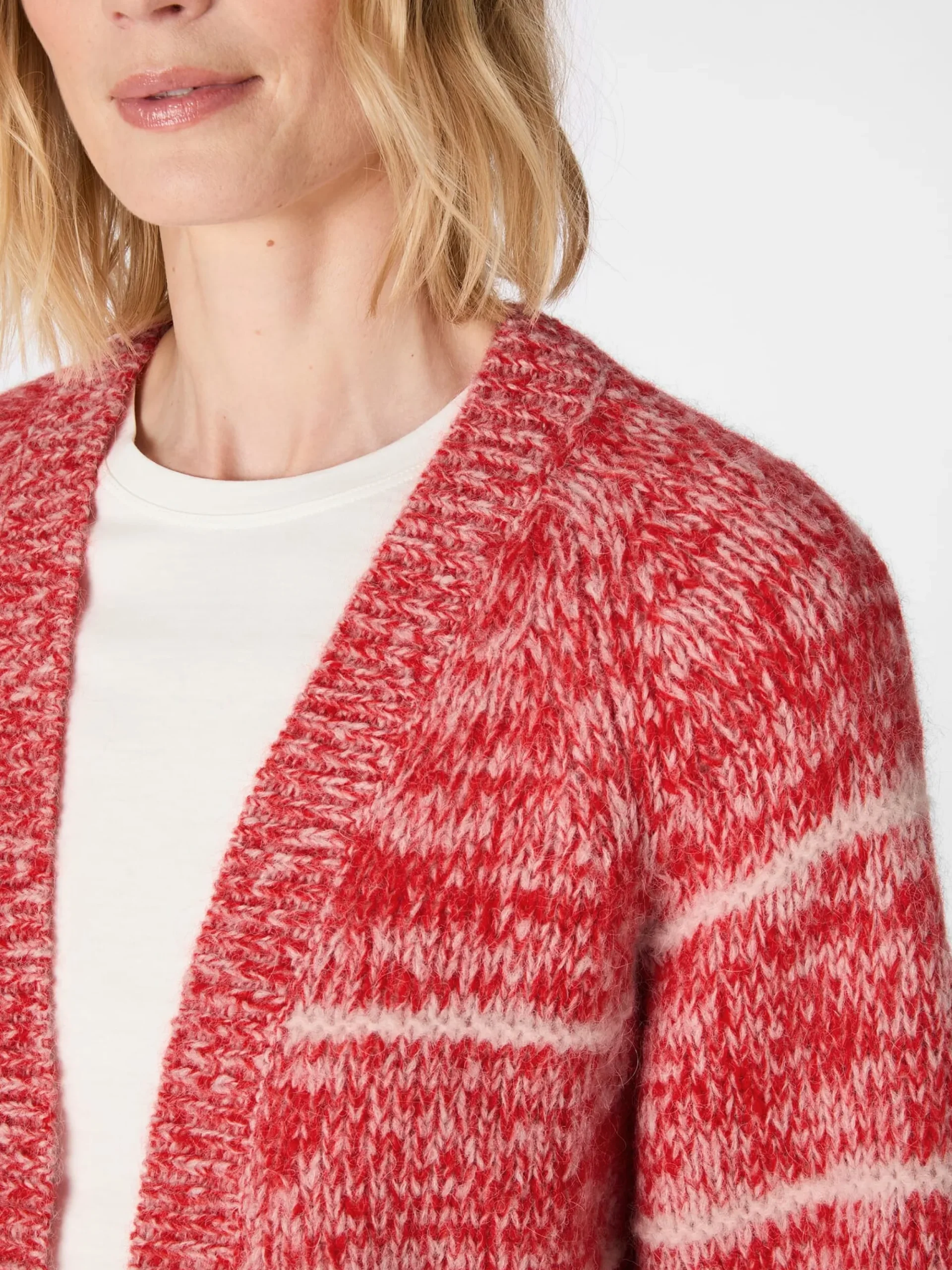 Strickjacken * LANIUS Damen-Strickjacke gestreift