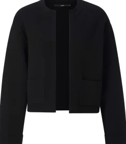 Strickjacken * LANIUS Damen-Strickjacke Punto Milano Schwarz