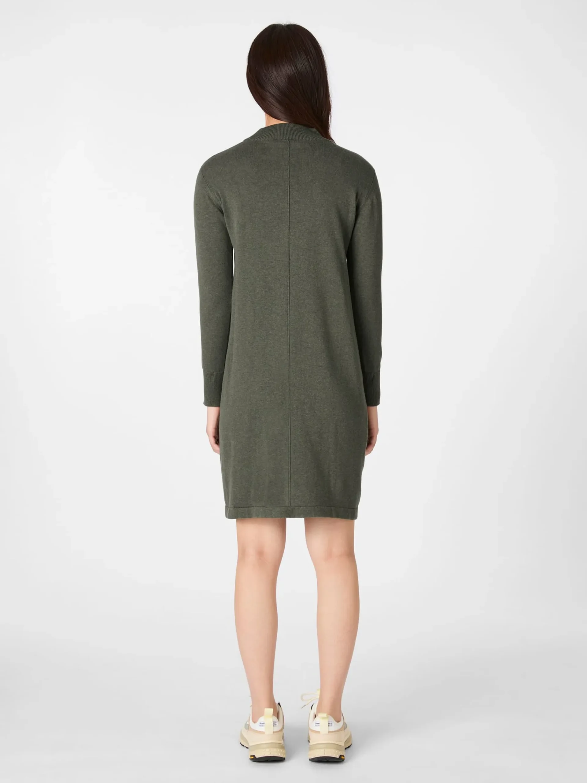 Kleider * Melawear Damen-Strickkleid Baumwolle
