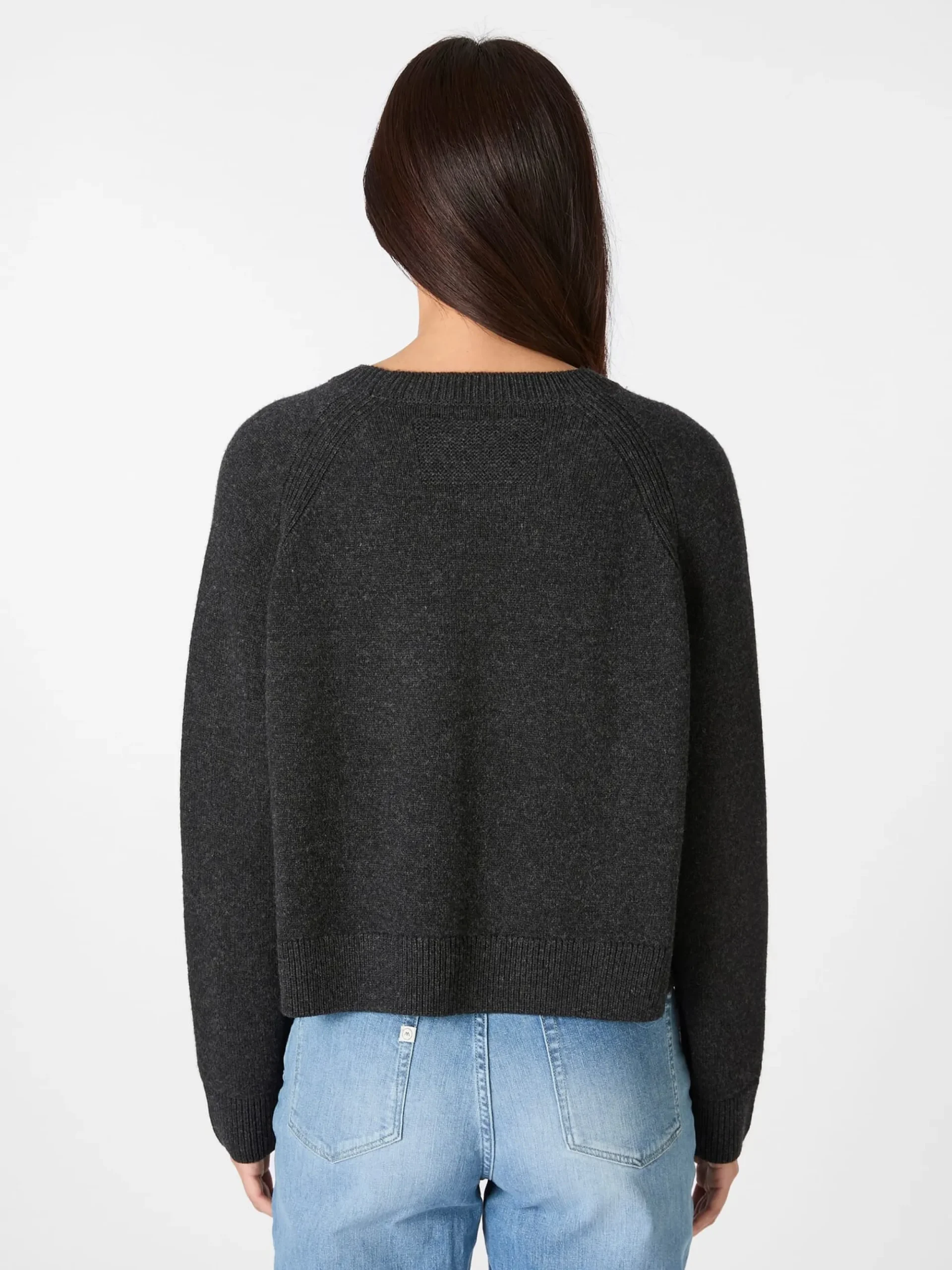 Pullover * Armedangels Damen-Strickpullover Anthrazit