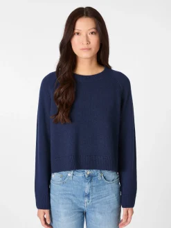 Pullover * Armedangels Damen-trickpuover Blau