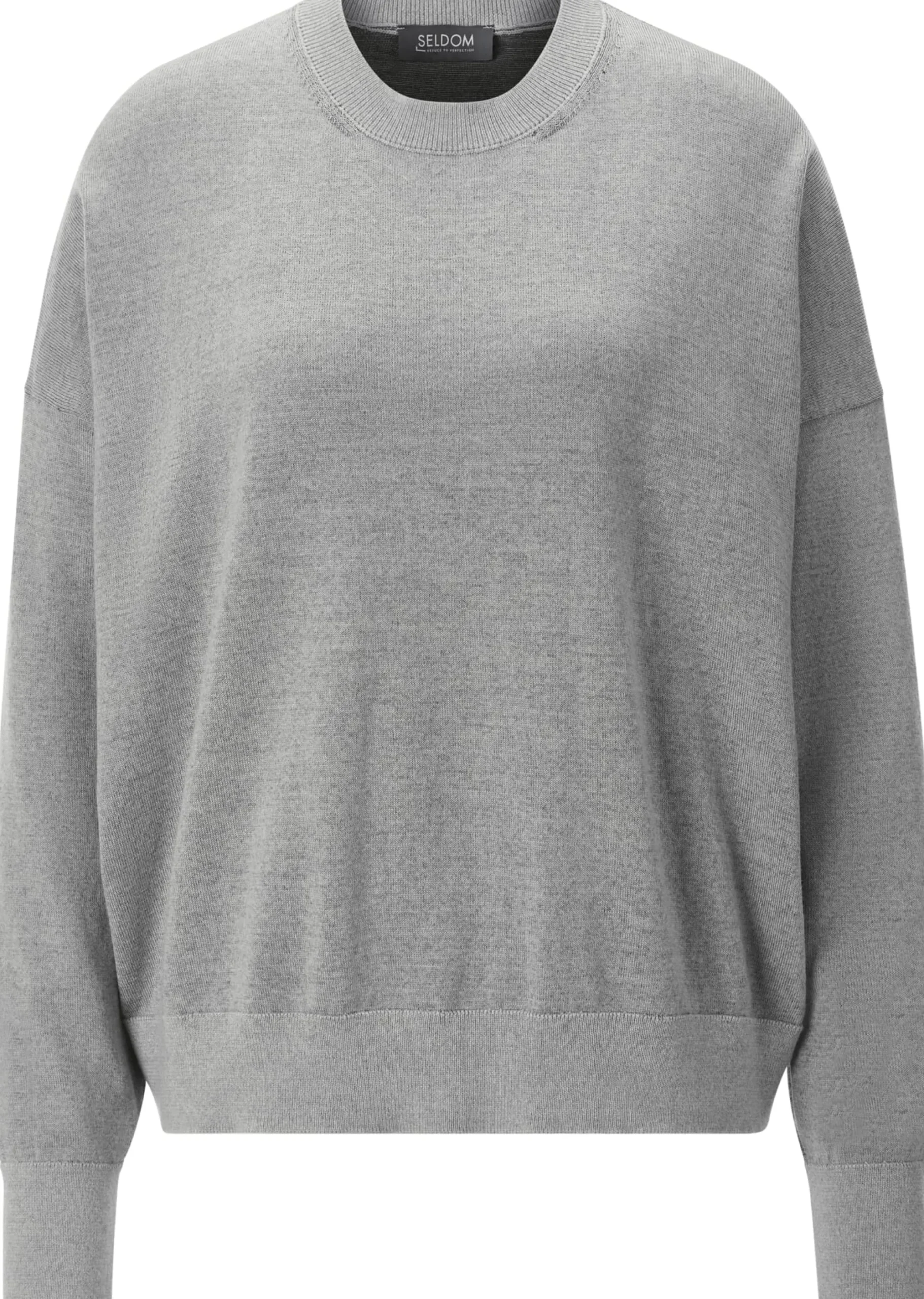 Pullover * Seldom Daen-trickpuover Hellgrau