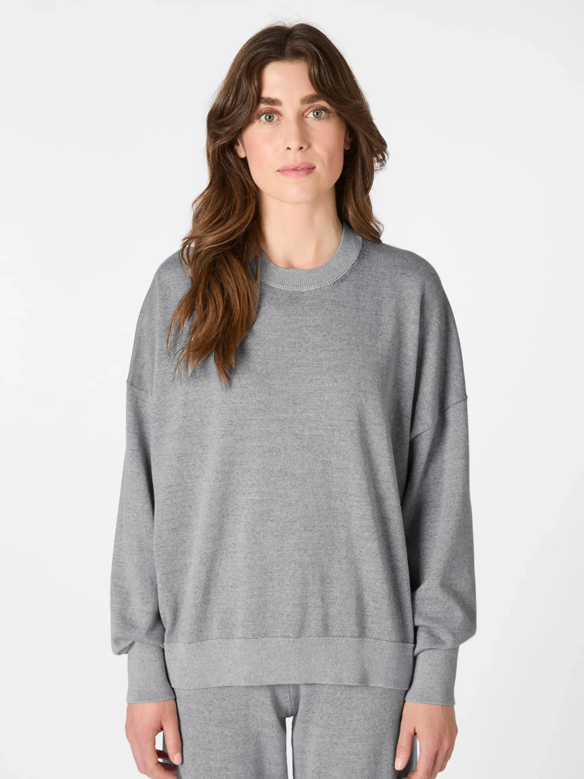 Pullover * Seldom Daen-trickpuover Hellgrau