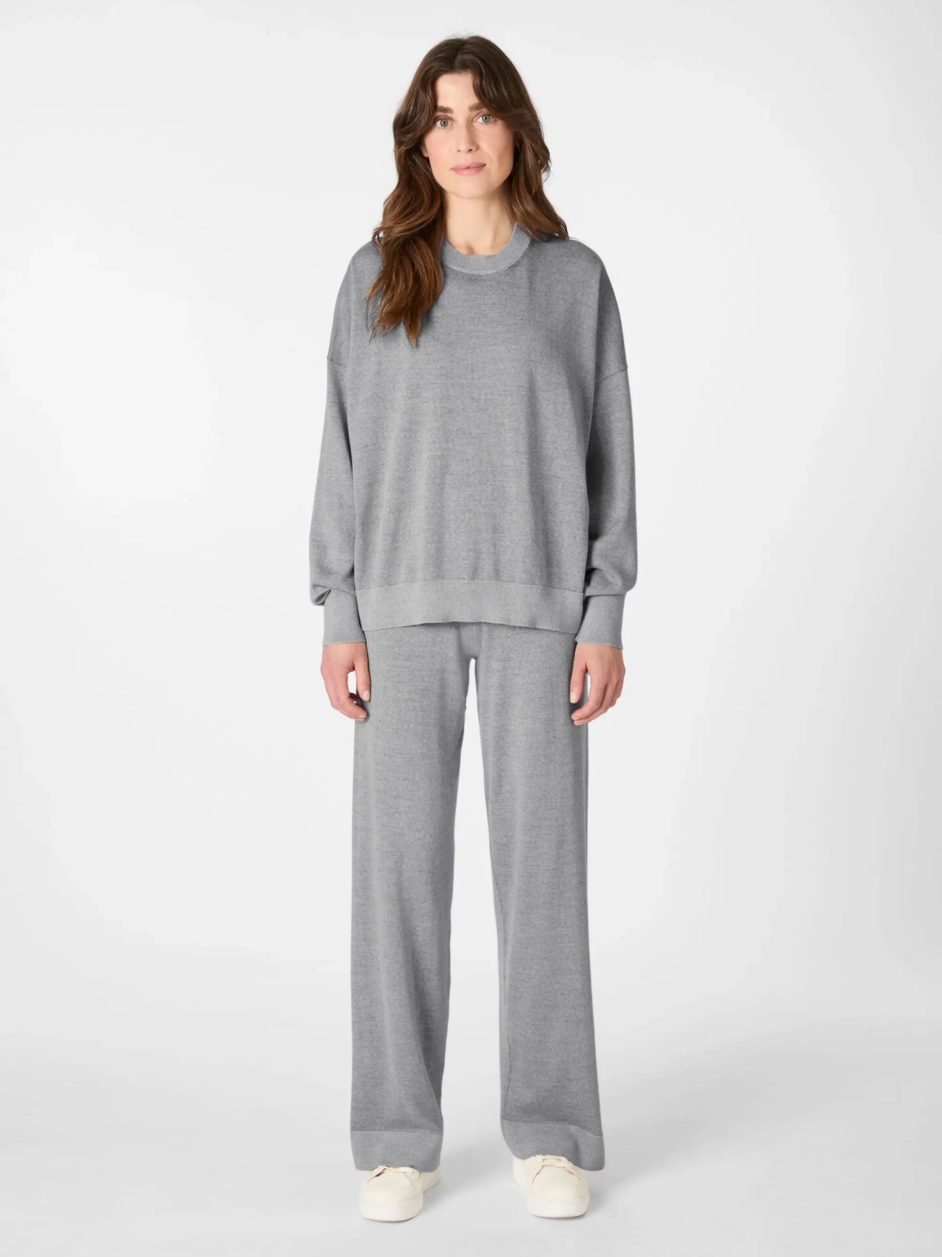 Pullover * Seldom Daen-trickpuover Hellgrau