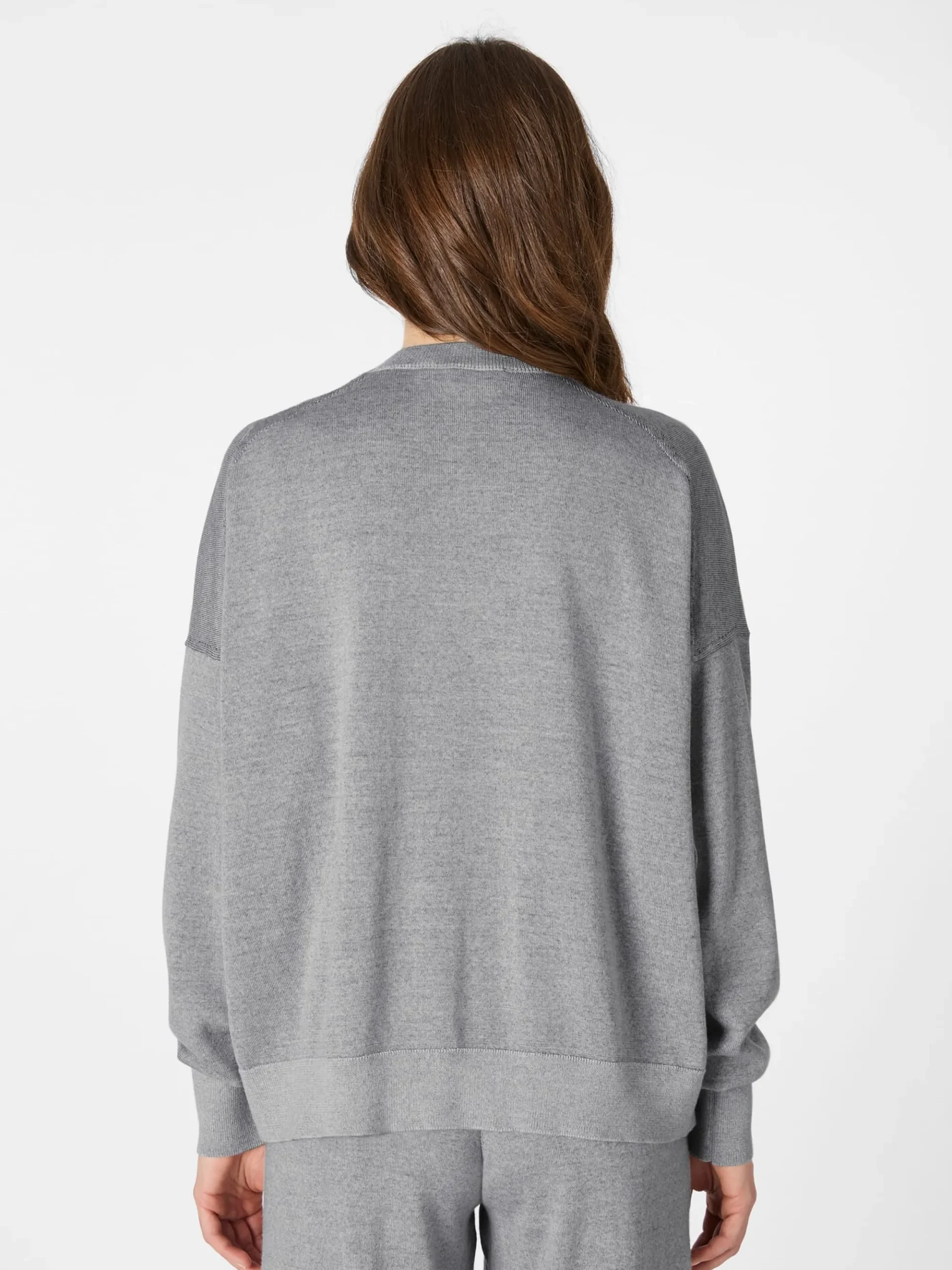 Pullover * Seldom Daen-trickpuover Hellgrau