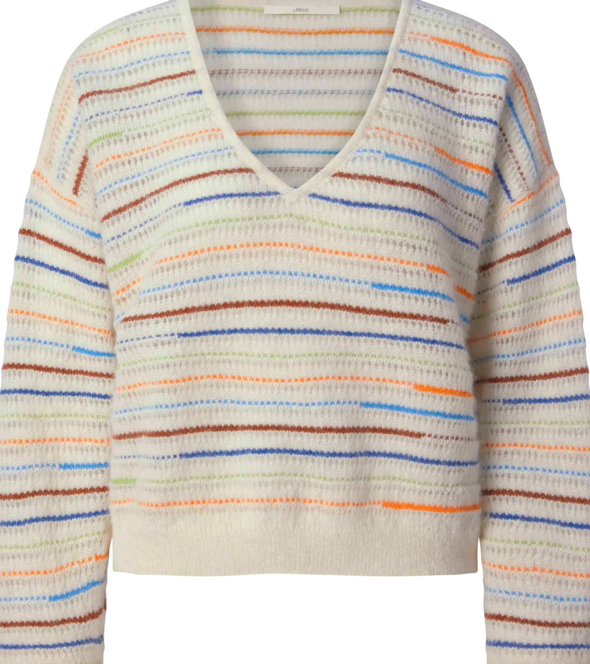 Pullover * LANIUS Damen-Strickpullover Multicolor