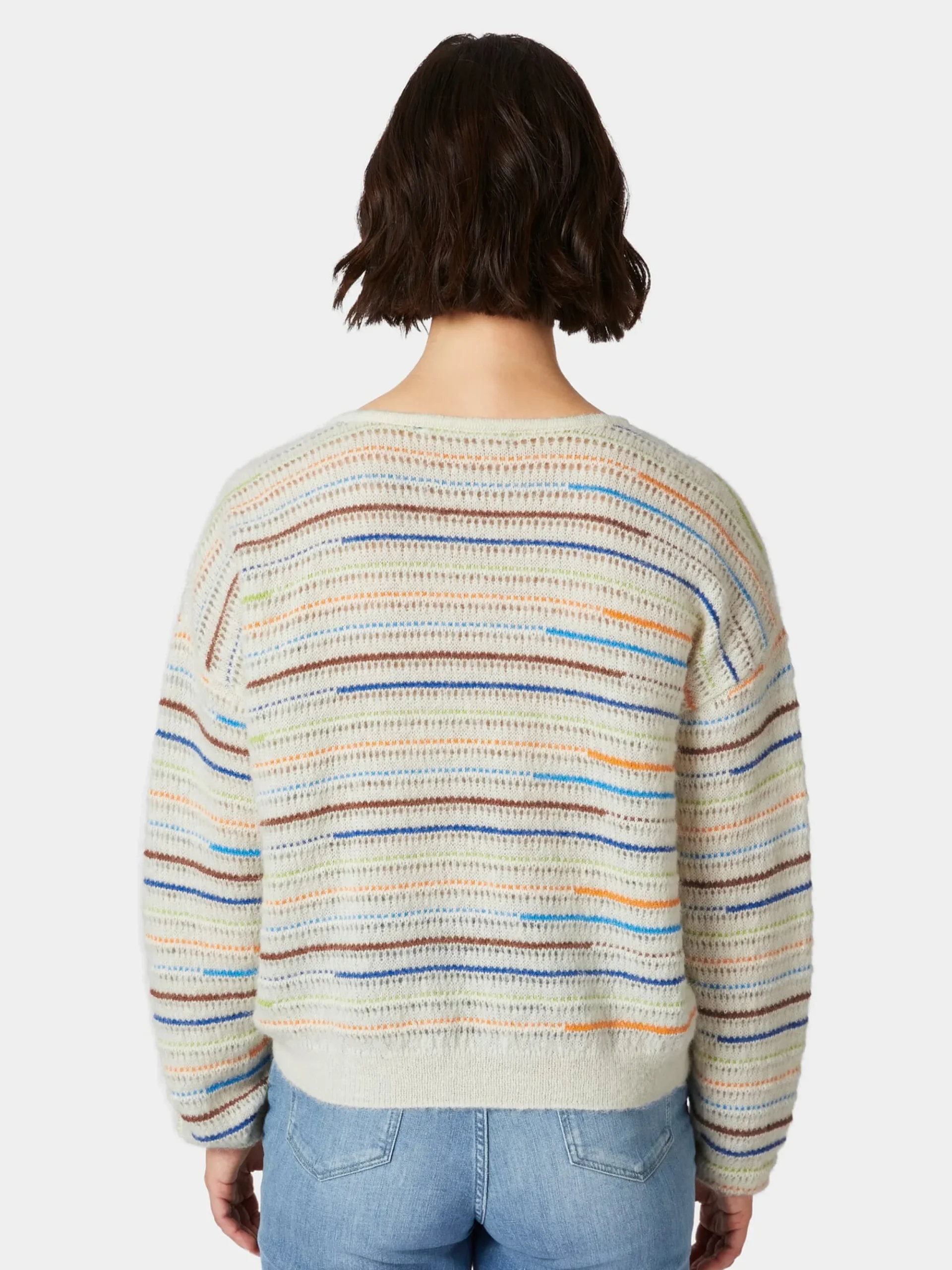 Pullover * LANIUS Damen-Strickpullover Multicolor