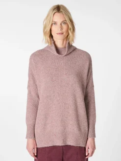Pullover * Oska Damen-Strickpullover gesprenkelt