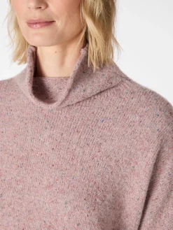 Pullover * Oska Damen-Strickpullover gesprenkelt