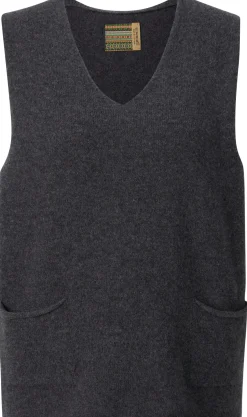 Pullover * Eribé Damen-Strickpullunder Grau