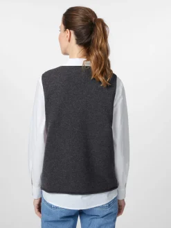 Pullover * Eribé Damen-Strickpullunder Grau