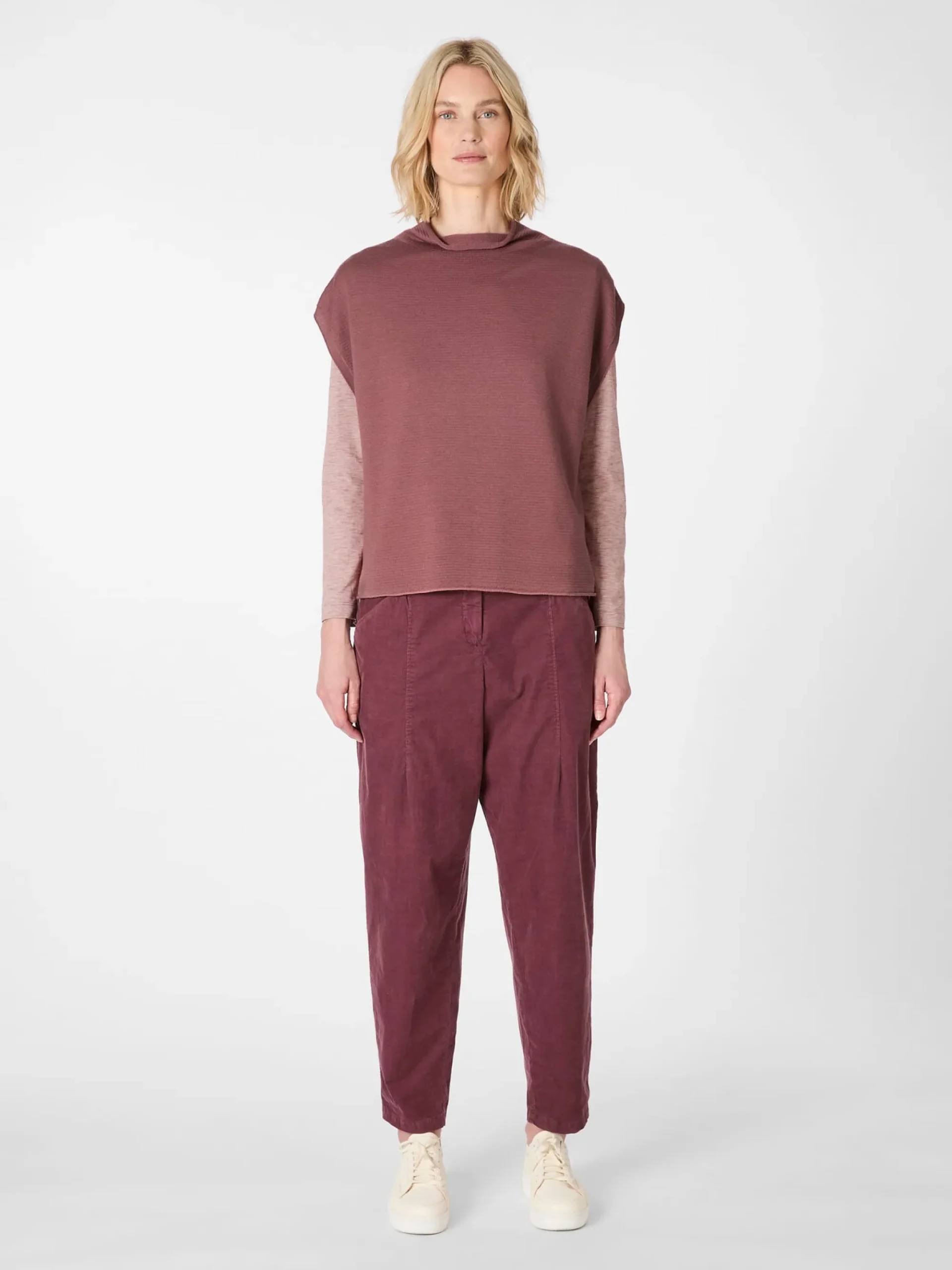 Pullover * Oska Damen-Strickpullunder Koralle