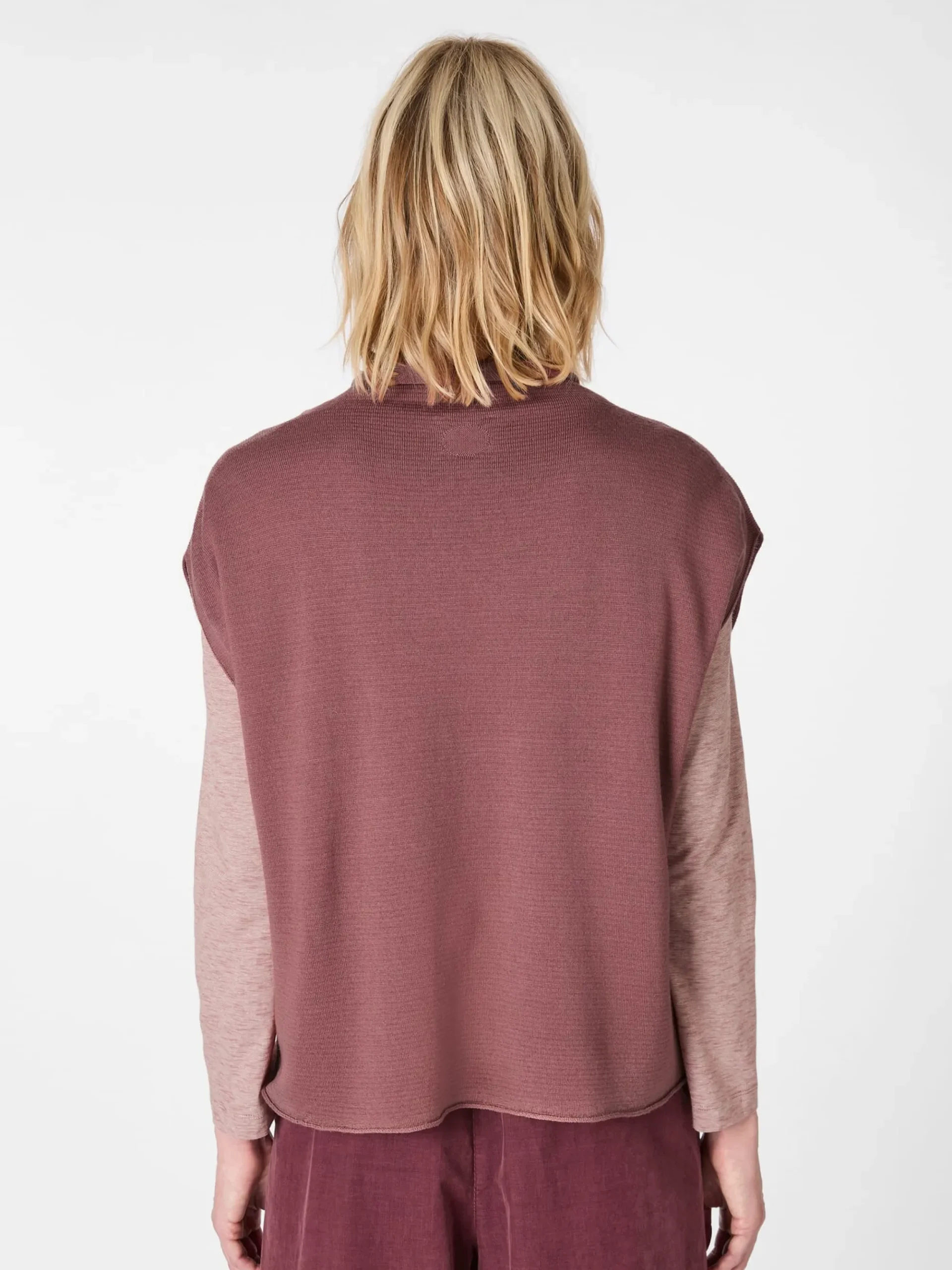Pullover * Oska Damen-Strickpullunder Koralle