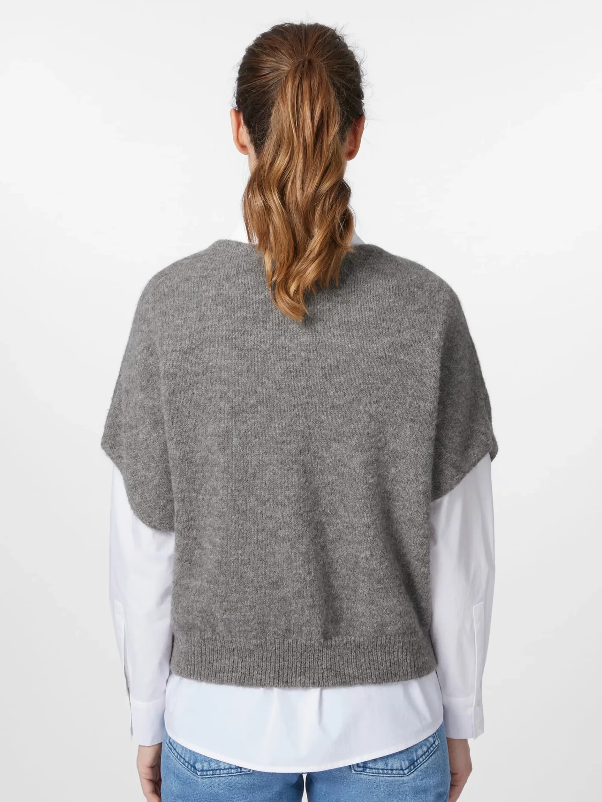 Pullover * Les Racines du Ciel Daen-trickpullunder Grau