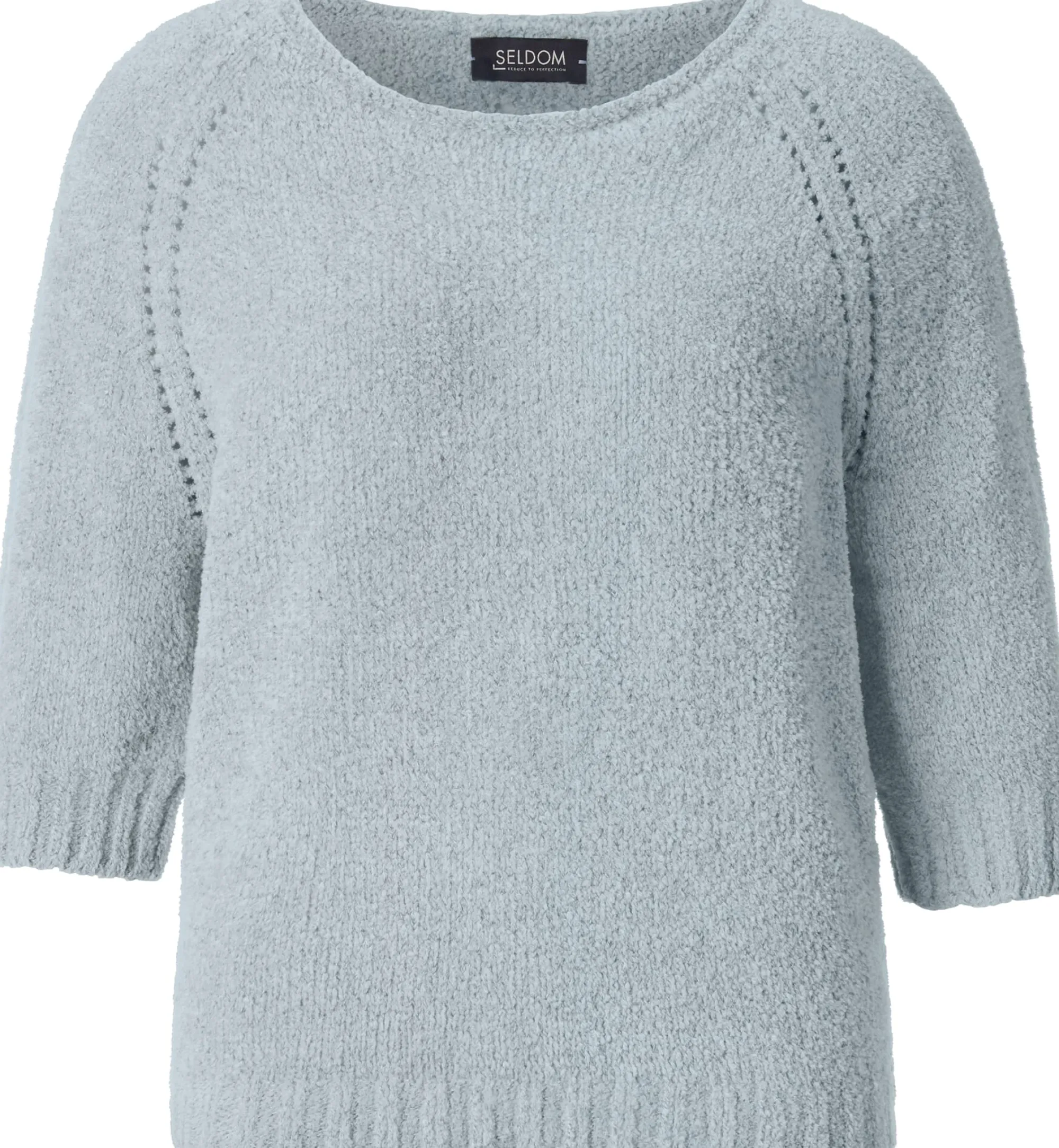 Shirts & Tops * Seldom Daen-trickhirt Habar Hellblau