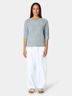 Shirts & Tops * Seldom Daen-trickhirt Habar Hellblau