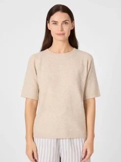Shirts & Tops * CARE BY ME Daen-trickhirt Kachir Natur