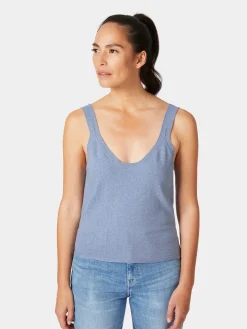 Shirts & Tops * Rifò Daen-Stricktop Hellblau