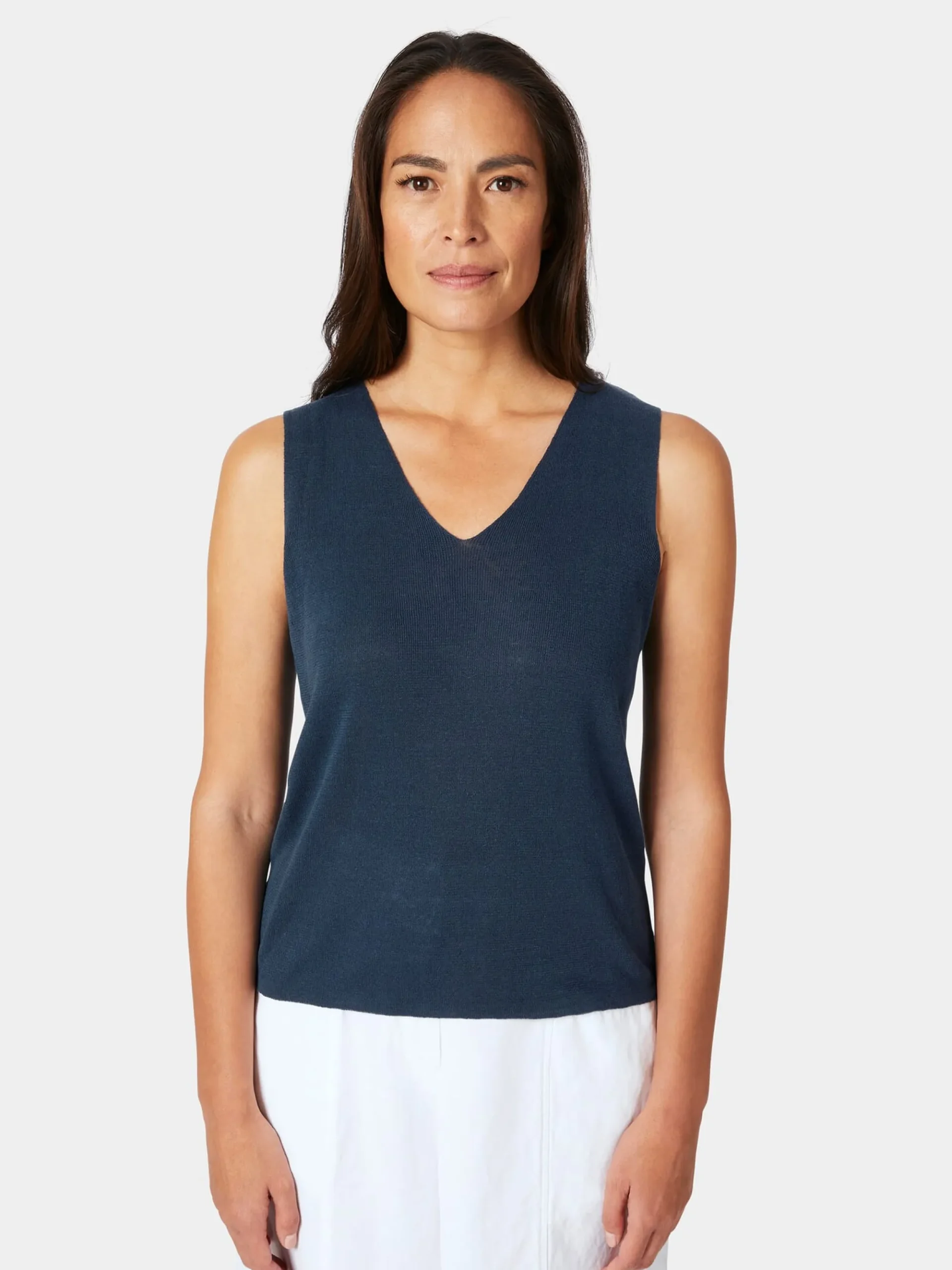 Shirts & Tops * Les Racines du Ciel Daen-Stricktop Blau