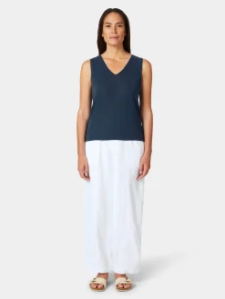 Shirts & Tops * Les Racines du Ciel Daen-Stricktop Blau