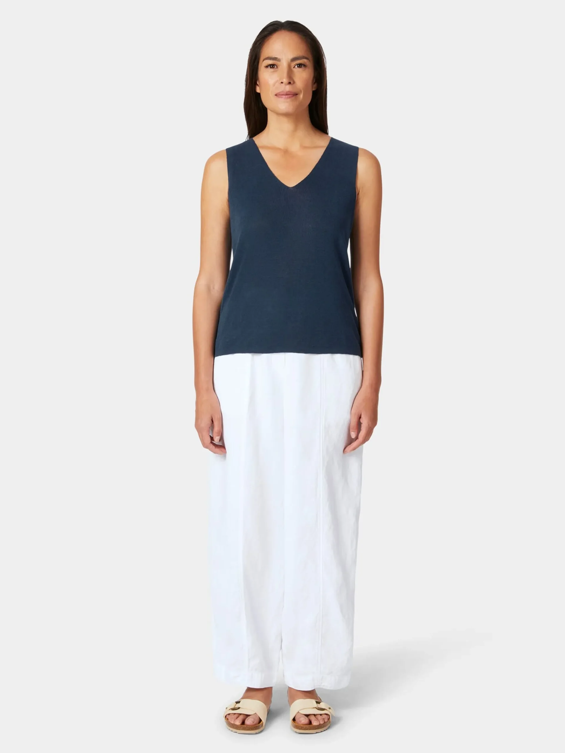 Shirts & Tops * Les Racines du Ciel Daen-Stricktop Blau