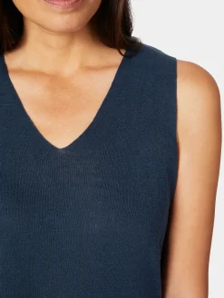 Shirts & Tops * Les Racines du Ciel Daen-Stricktop Blau