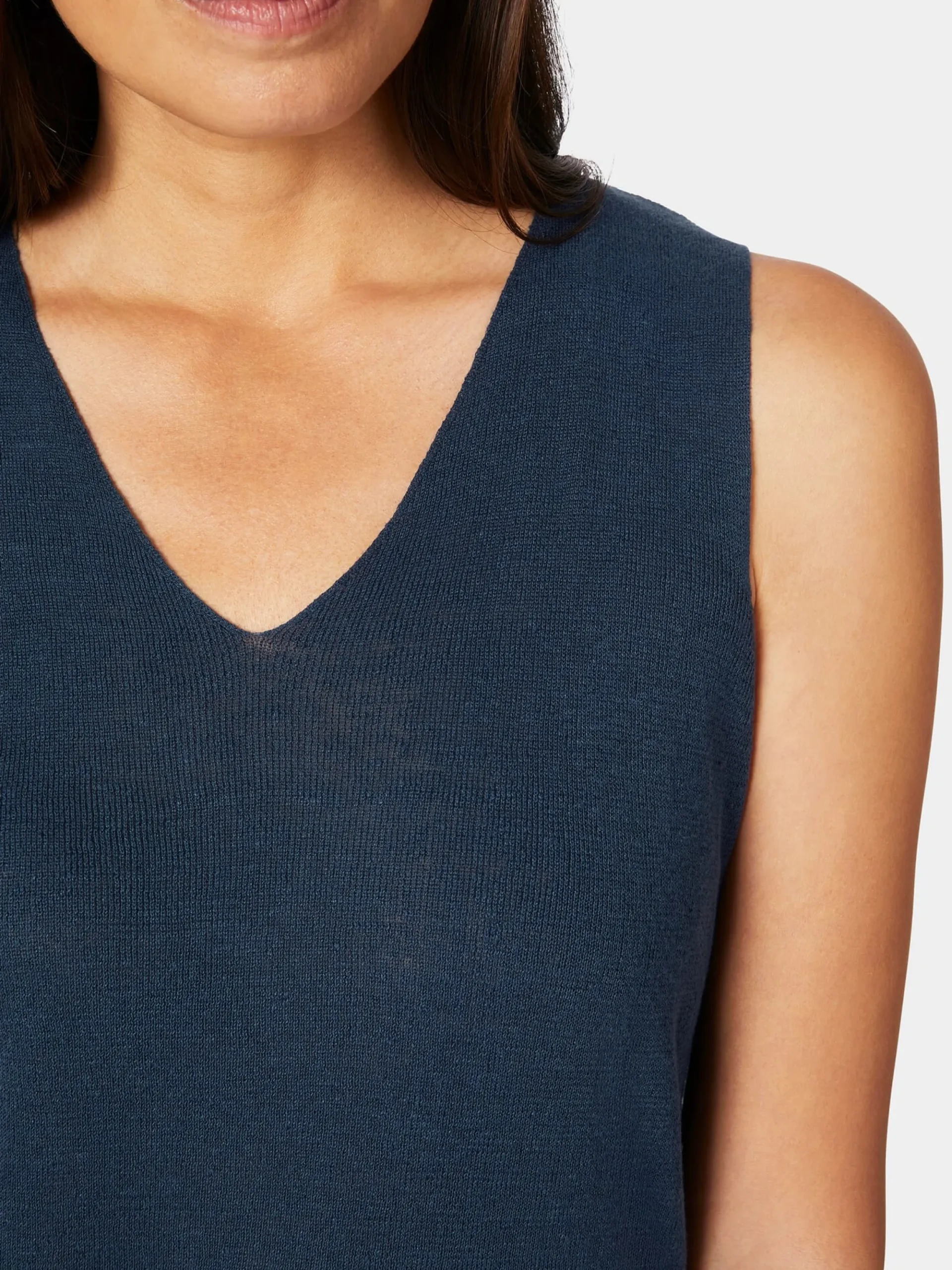 Shirts & Tops * Les Racines du Ciel Daen-Stricktop Blau