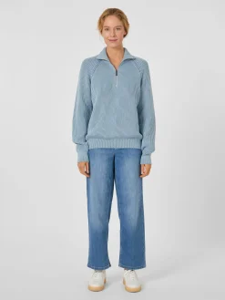 Pullover * Armedangels Daen-tricktroyer Hellblau