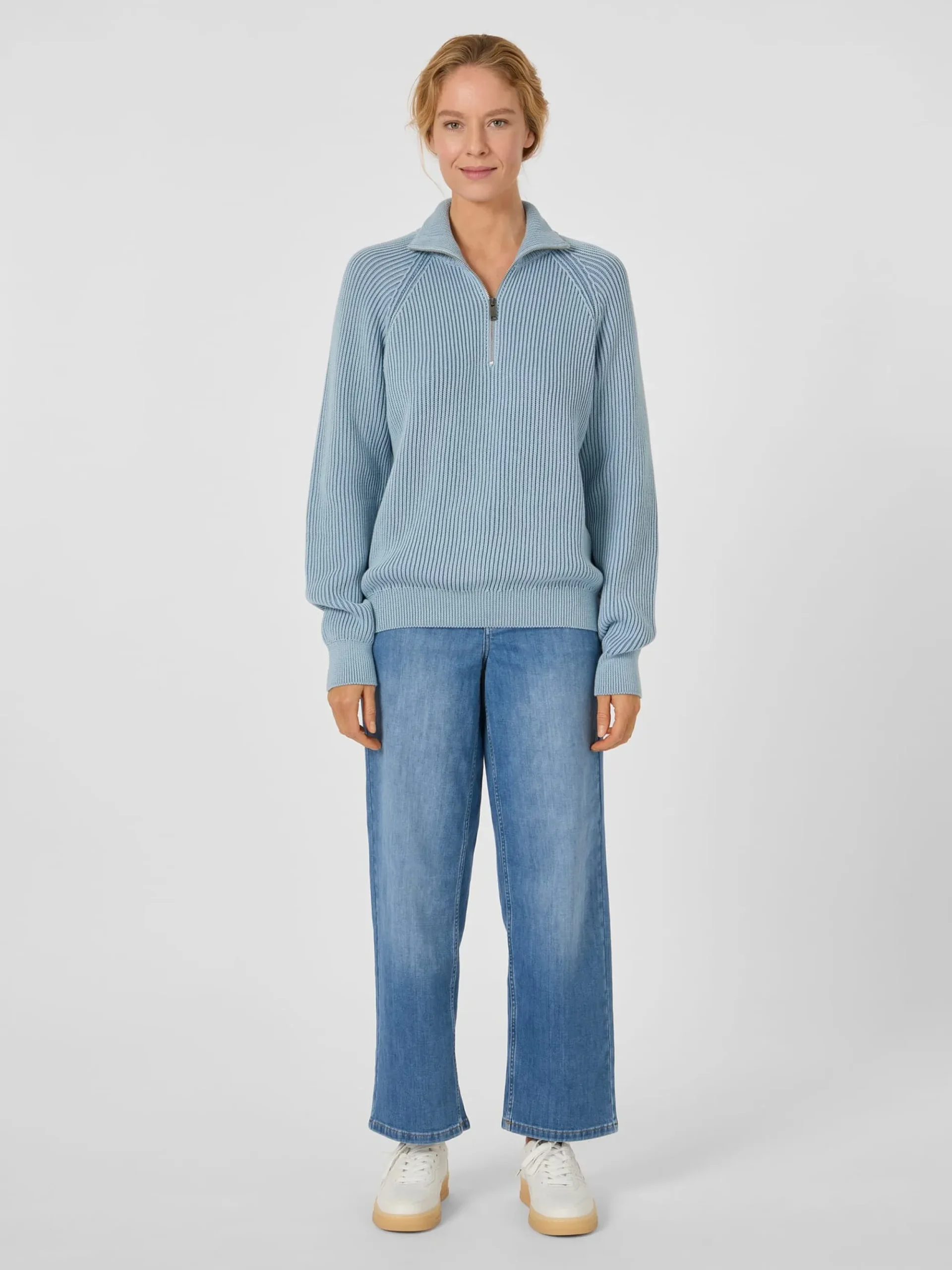 Pullover * Armedangels Daen-tricktroyer Hellblau