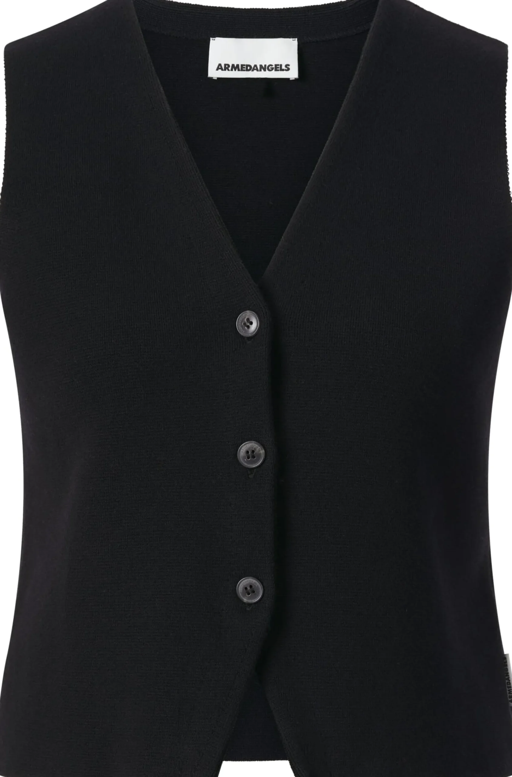 Blazer & Westen * Armedangels Damen-Strickweste Schwarz