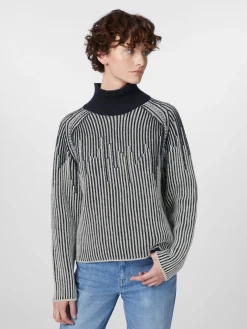 Pullover * LANIUS Damen-Strukturpullover