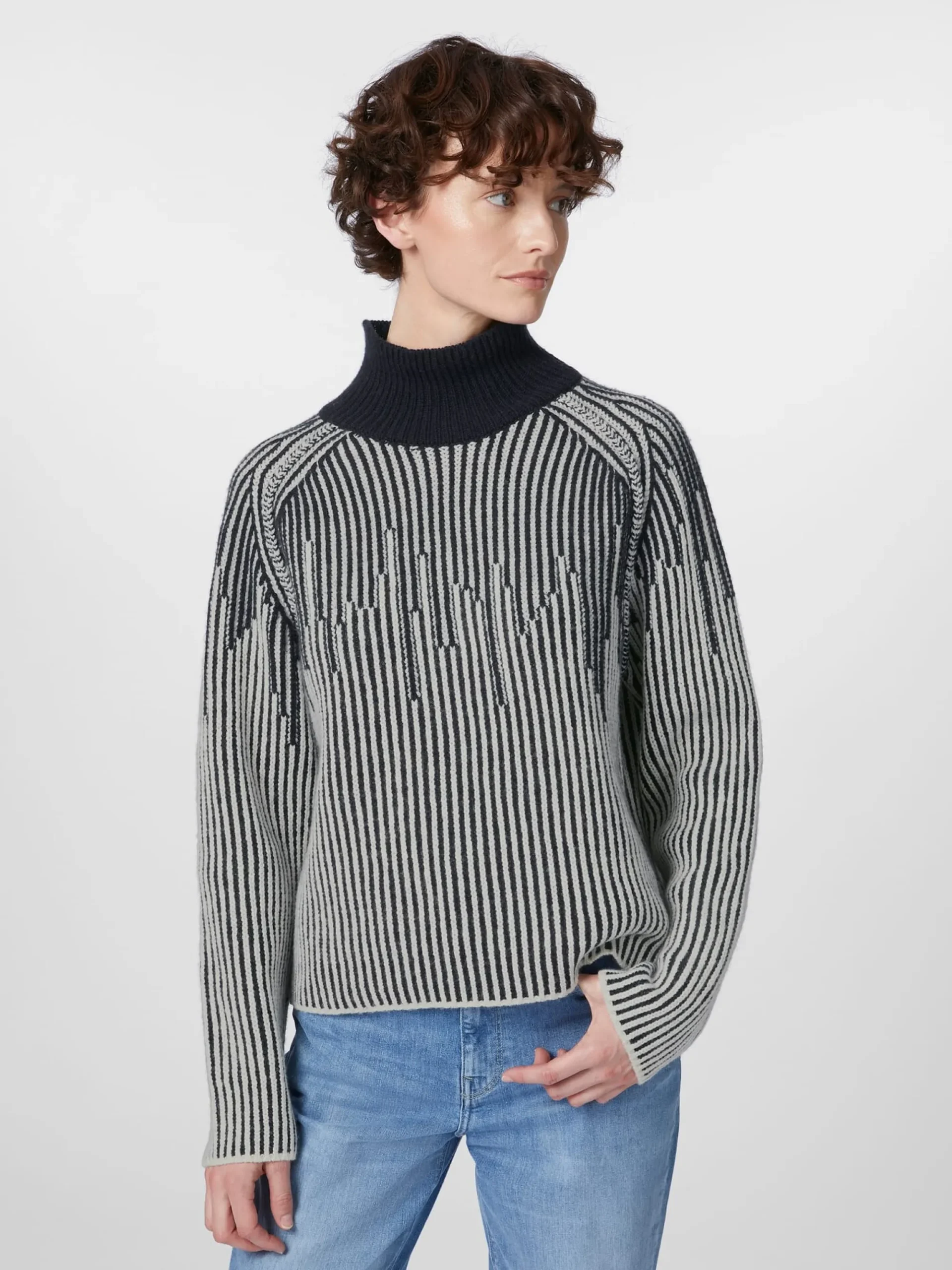 Pullover * LANIUS Damen-Strukturpullover