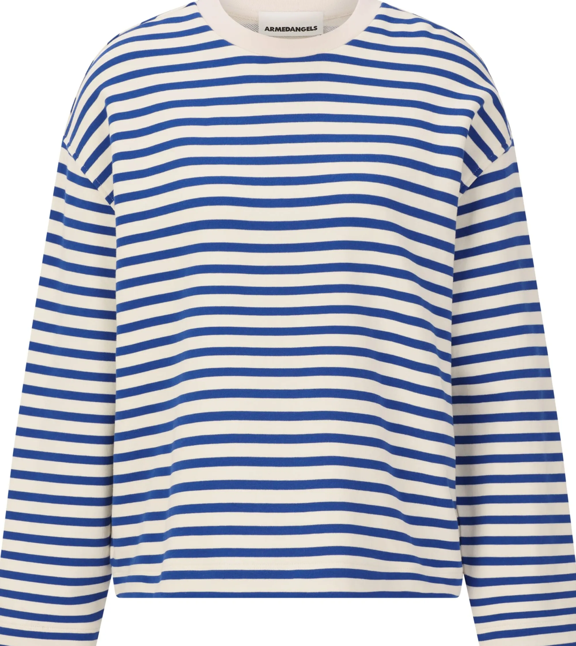 Sweatshirts & Hoodies|Pullover * Armedangels Daen-weathirt getreift