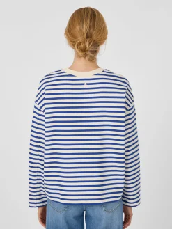 Sweatshirts & Hoodies|Pullover * Armedangels Daen-weathirt getreift