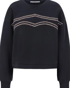 Sweatshirts & Hoodies|Pullover * LANIUS Damen-Sweatshirt Stickerei