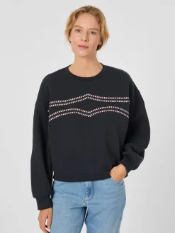 Sweatshirts & Hoodies|Pullover * LANIUS Damen-Sweatshirt Stickerei