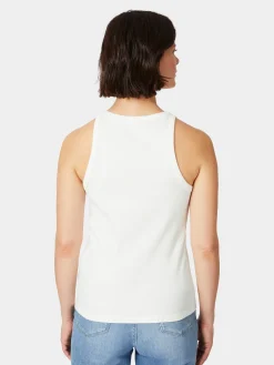 Shirts & Tops * Knowledge Cotton Apparel Daentop Dopperipp Naturweiß