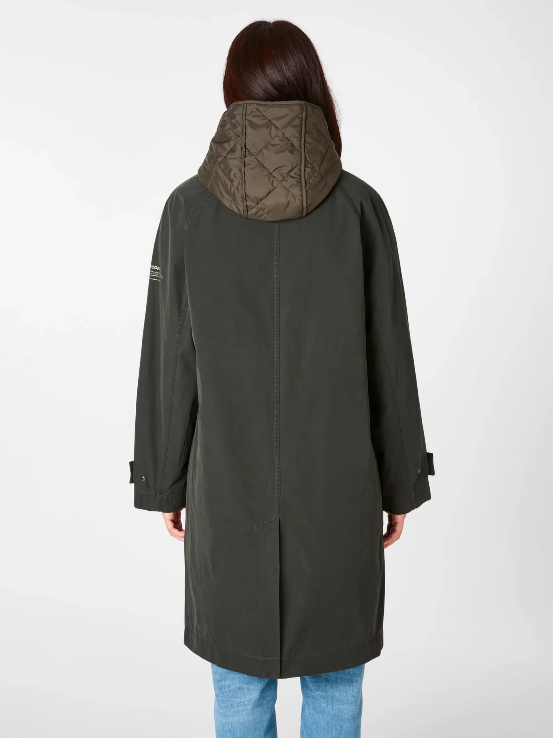 Mäntel * Ecoalf Daen-Trenchcoat 2in1 it Wete Oliv