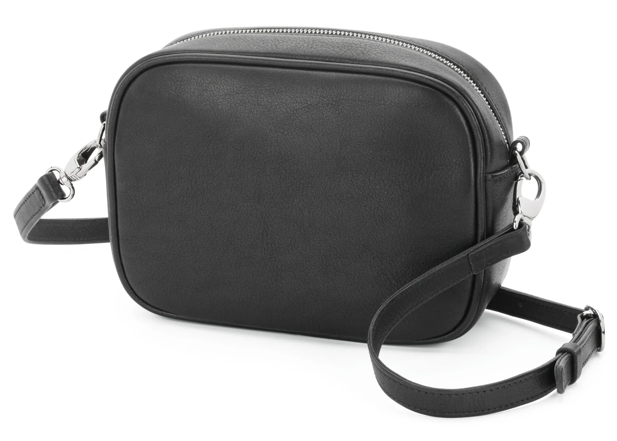 Umhänge- & Handtaschen|Handtaschen * Sonnenleder Damen-Umhängetasche Schwarz
