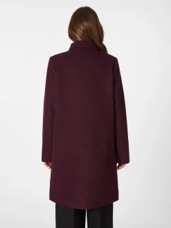 Mäntel * LANIUS Damen-Walkmantel Bordeaux