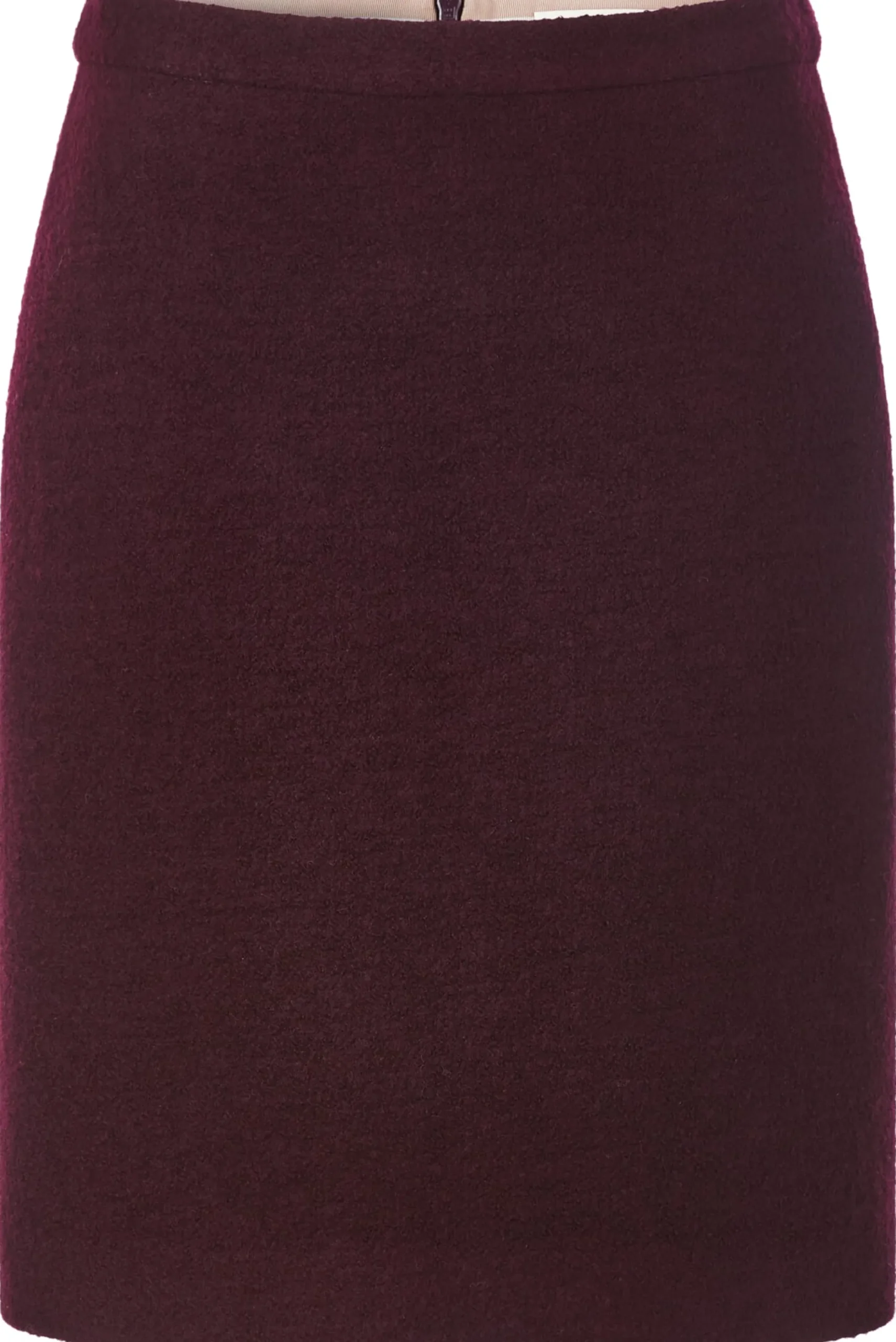 Röcke * LANIUS Damen-Walkrock kurz Bordeaux