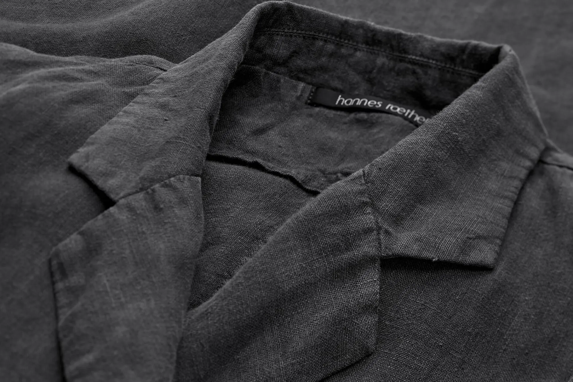 Blazer & Westen * Hannes Roether Daen-Wickelblazer kurz Anthrazit