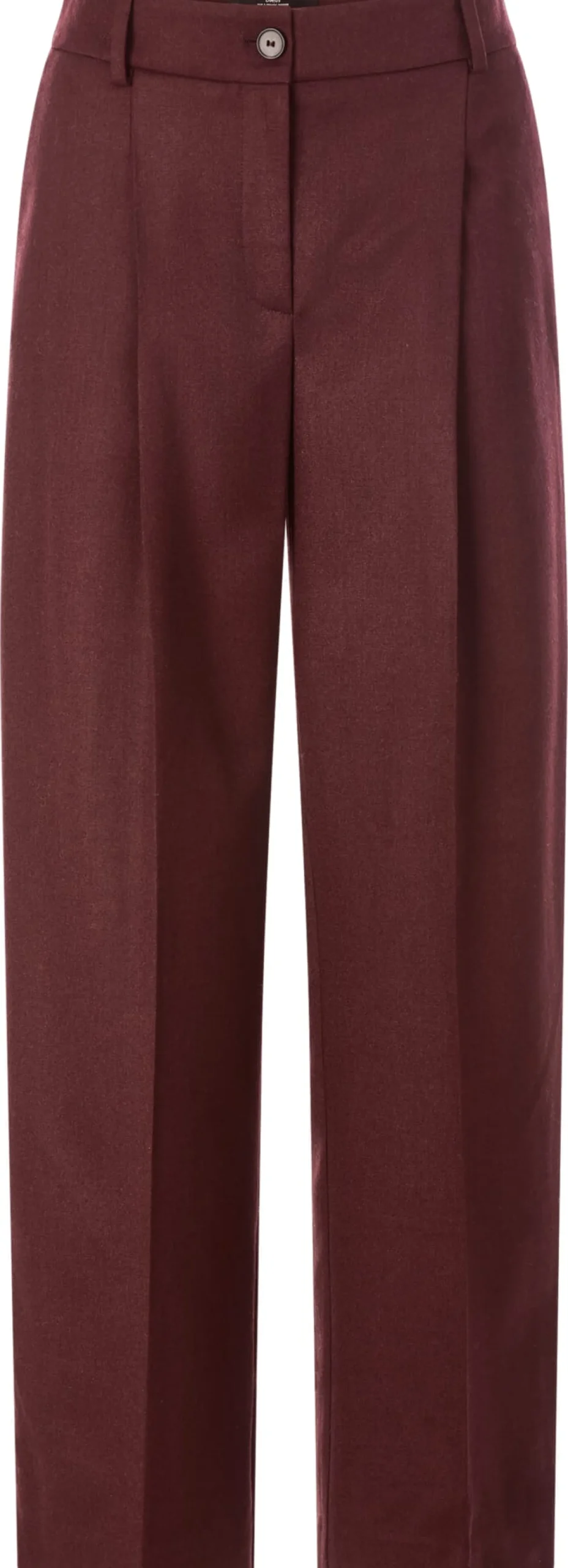 Hosen * LANIUS Damen-Wollhose Bordeaux