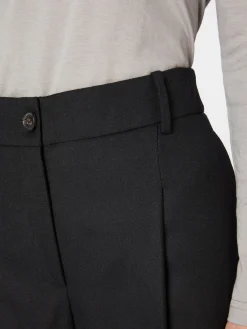 Hosen * LANIUS Damen-Wollhose Schwarz