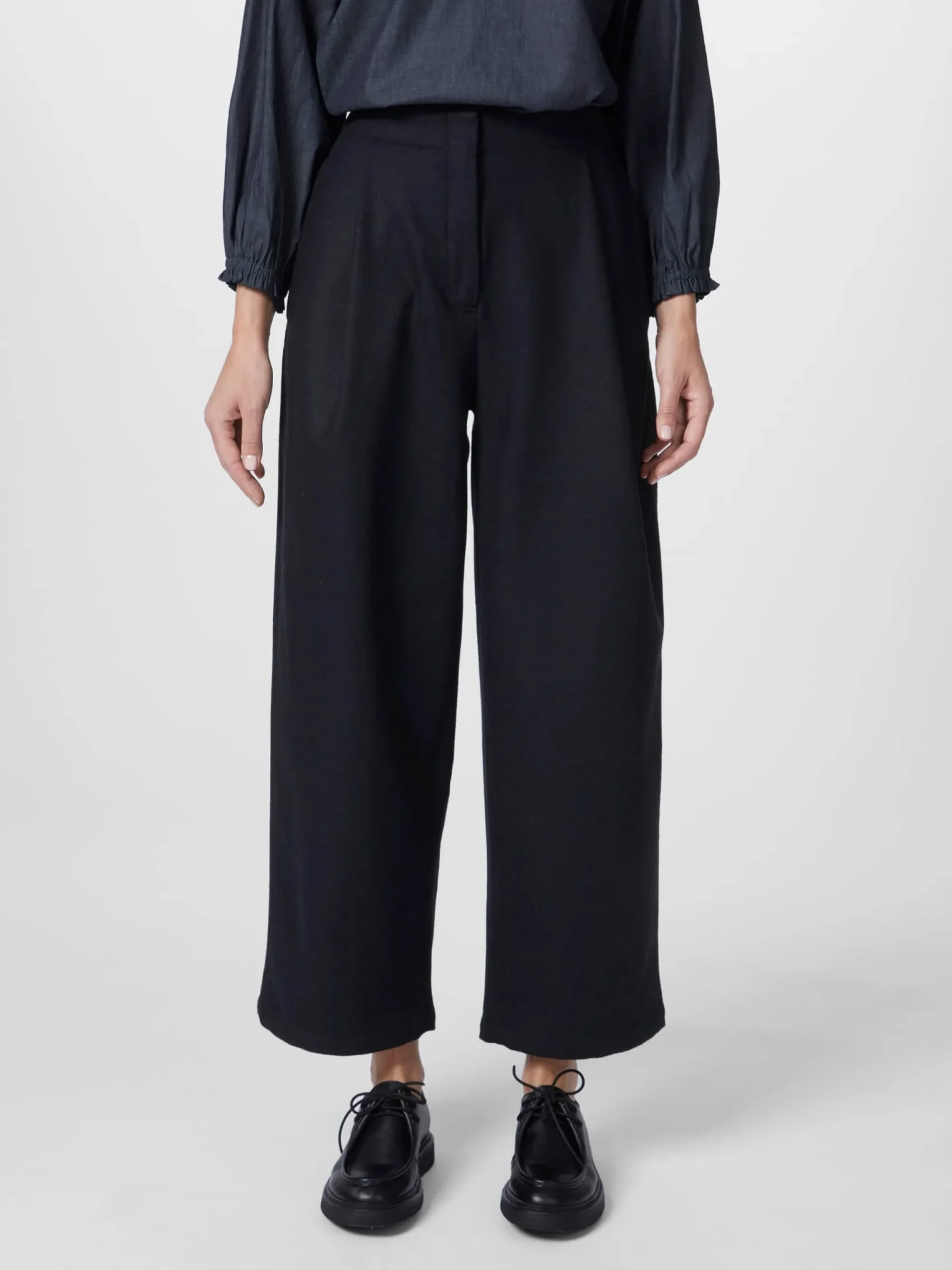 Hosen * Christiane Strobel Damen-Wohose Schwarzblau