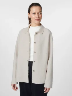 Jacken|Blazer & Westen * Oska Damen-Wolljacke Naturweiß