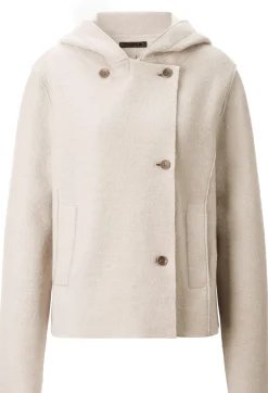 Jacken * Oska Damen-Wolljacke Naturweiß