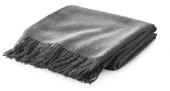 Decken * Royal Knit Decke Babyalpaka Dunkelgrau