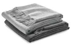 Decken * Royal Knit Decke Babyalpaka Hellgrau