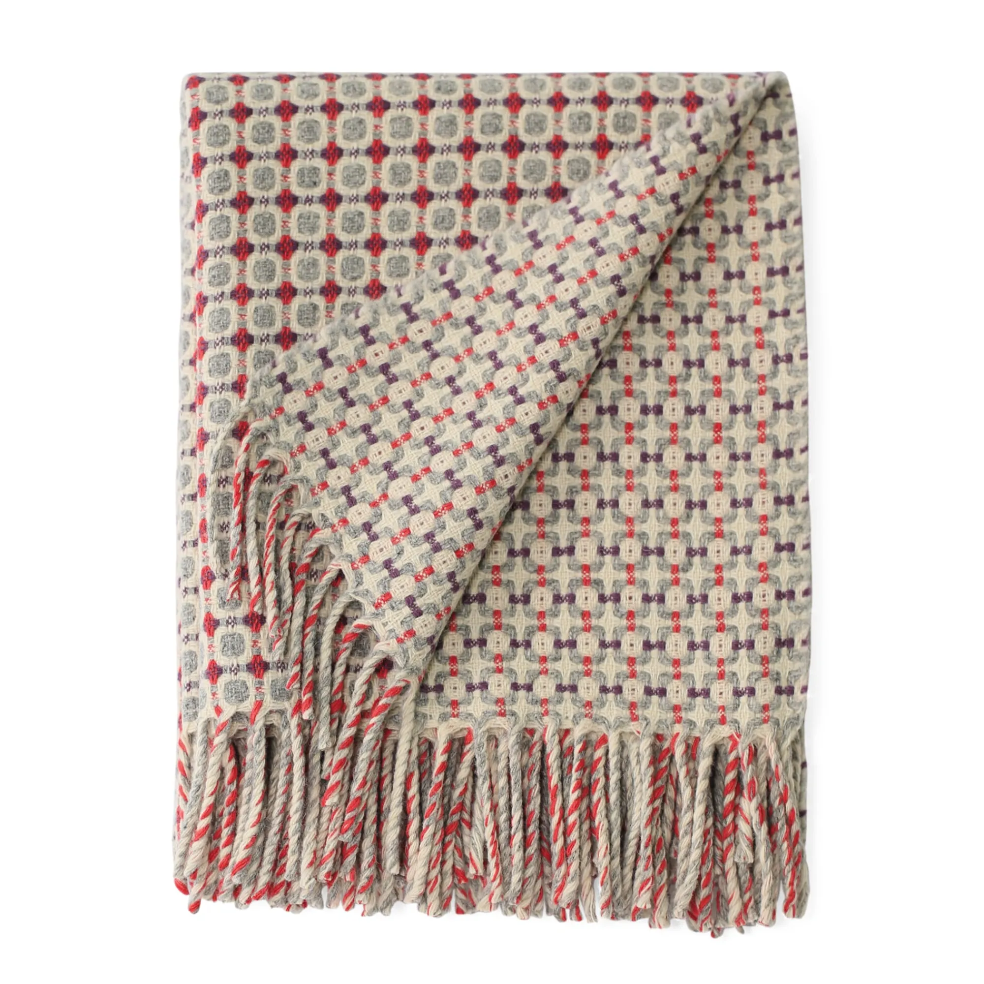 Decken * Decke Manteca Blanket Koralle